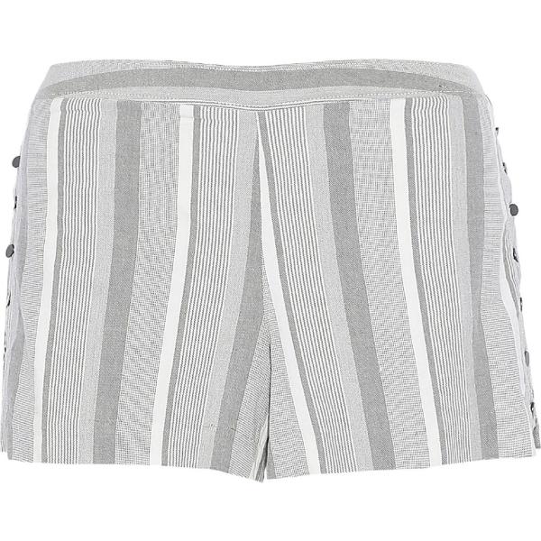 shorts Haute Hippie grigio a righe