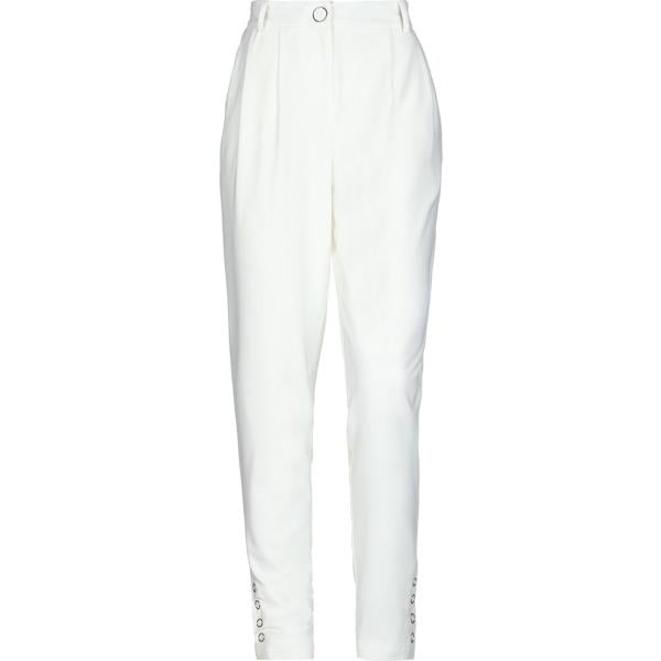 pantaloni Patrizia Pepe bianco tinta unita