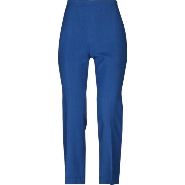 pantaloni Maria Grazia Severi blu tinta unita