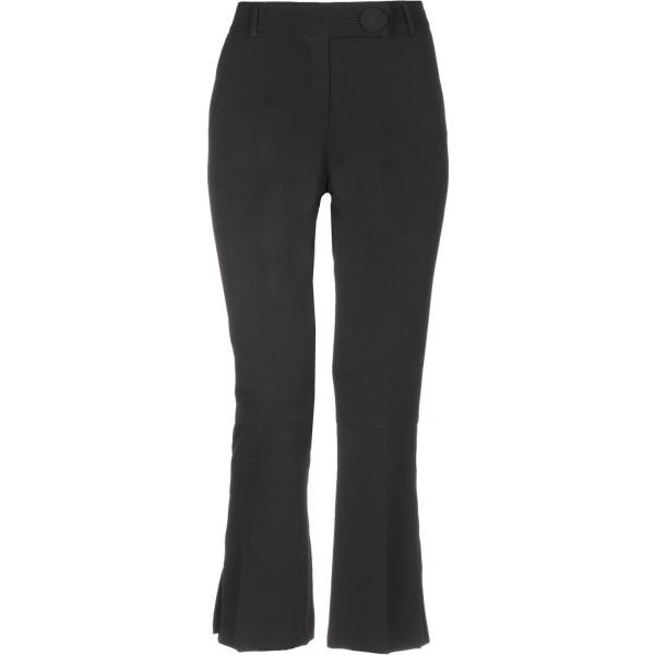 pantaloni capri STRETCH by PAULIE nero tinta unita