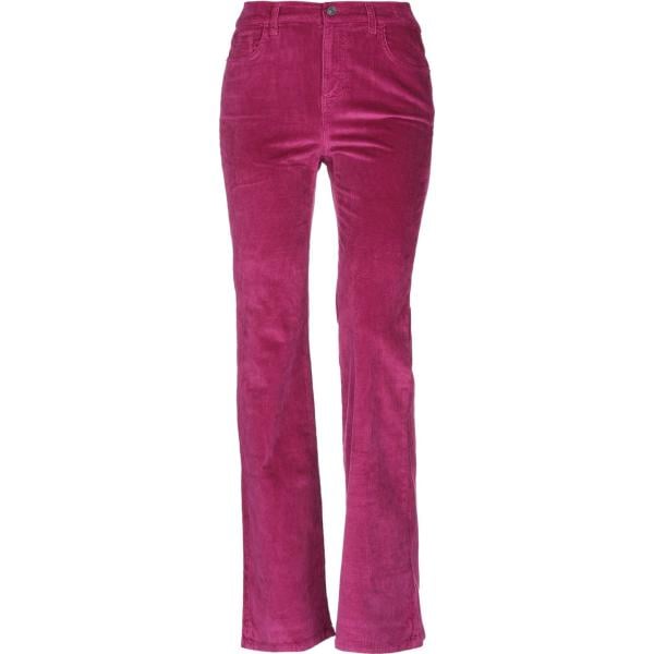 pantaloni Current/Elliott rosso tinta unita