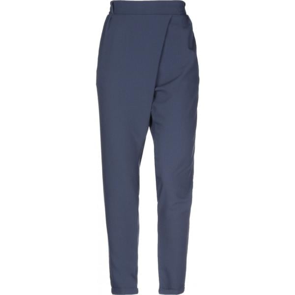 Pantalone vita alta crêpe At.p.co tinta unita