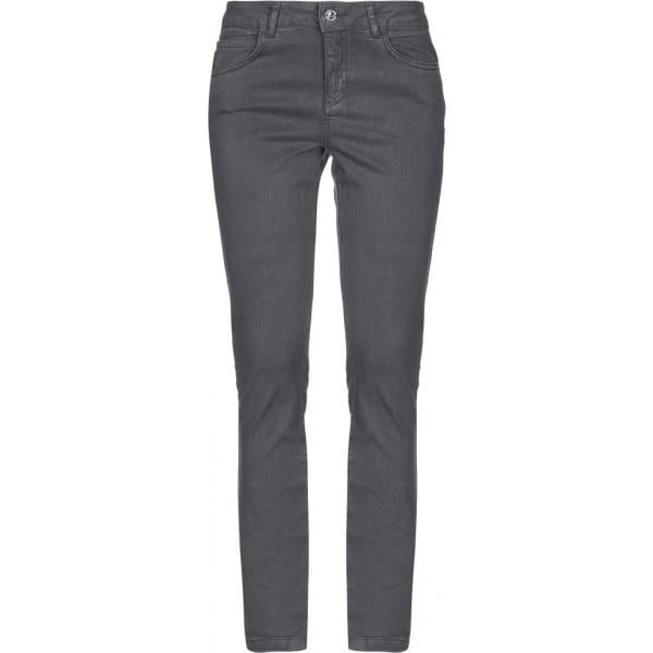 pantalone lungo Caractère grigio tinta unita