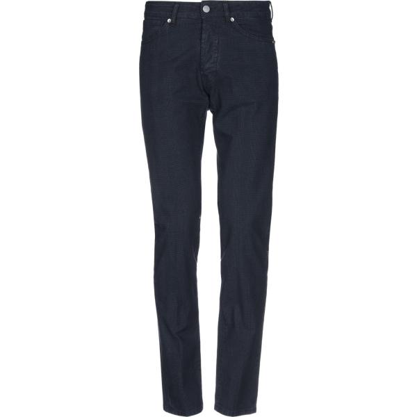 Pantalone fantasia vita bassa con bottoni Michael Coal blu principe di galles