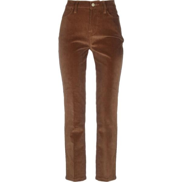pantaloni Frame marrone tinta unita