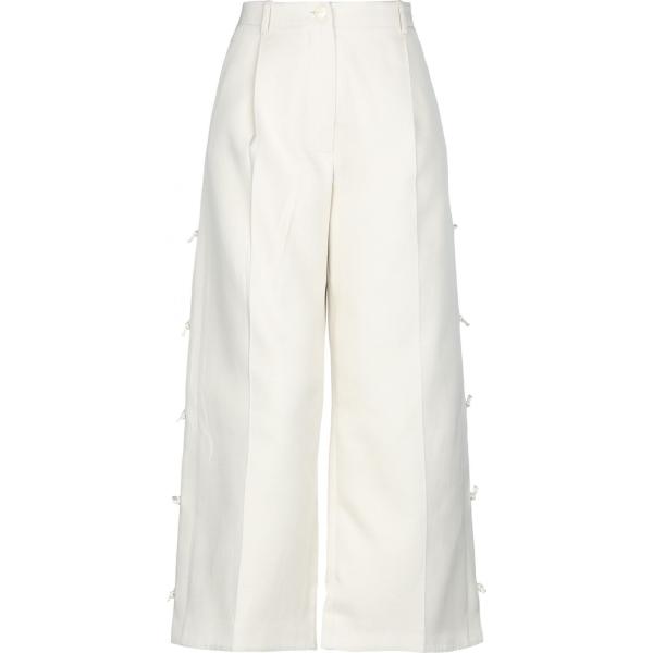pantaloni Giorgio Armani bianco tinta unita