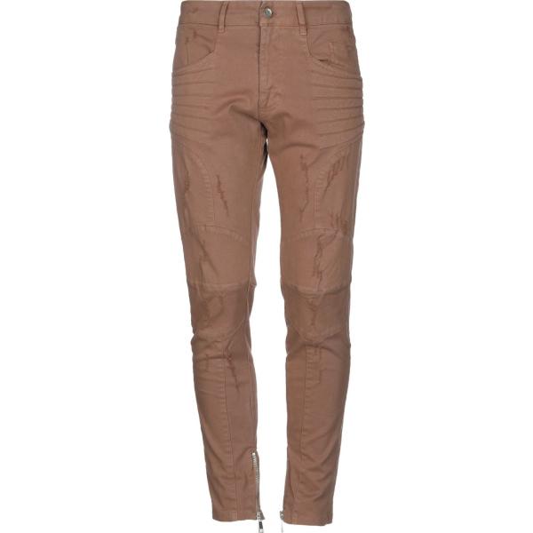 pantalone lungo Dark Label marrone tinta unita