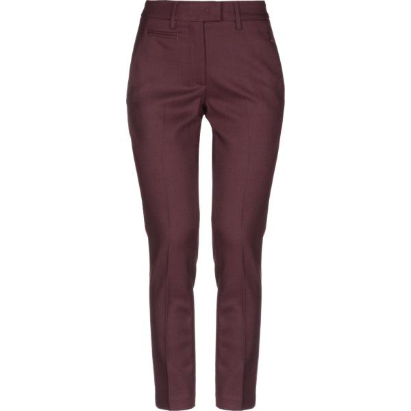 pantaloni Dondup viola tinta unita