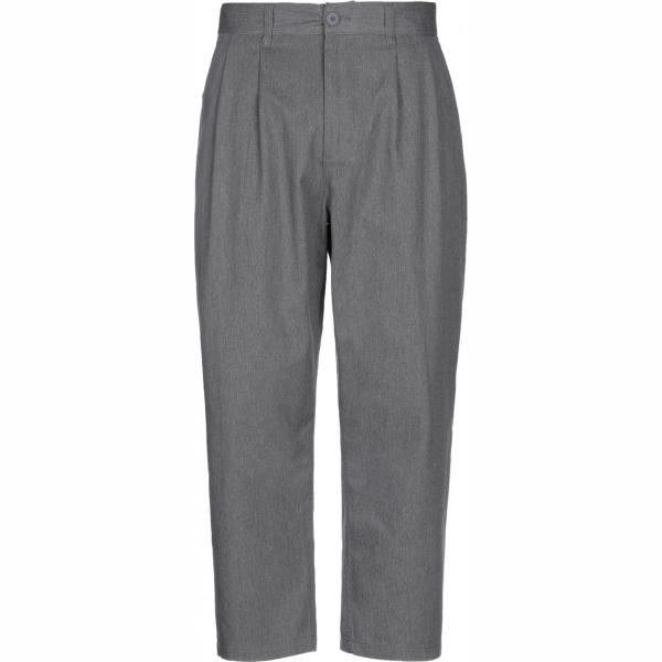 pantaloni Obey grigio tinta unita