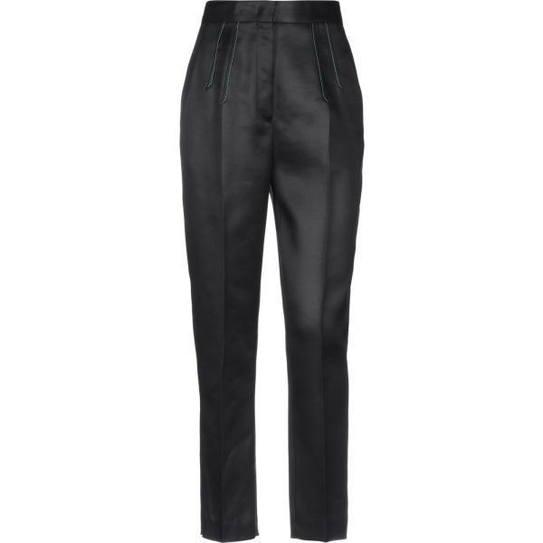 Pantalone a sigaretta vita alta con zip in seta twill Emilio Pucci tinta unita