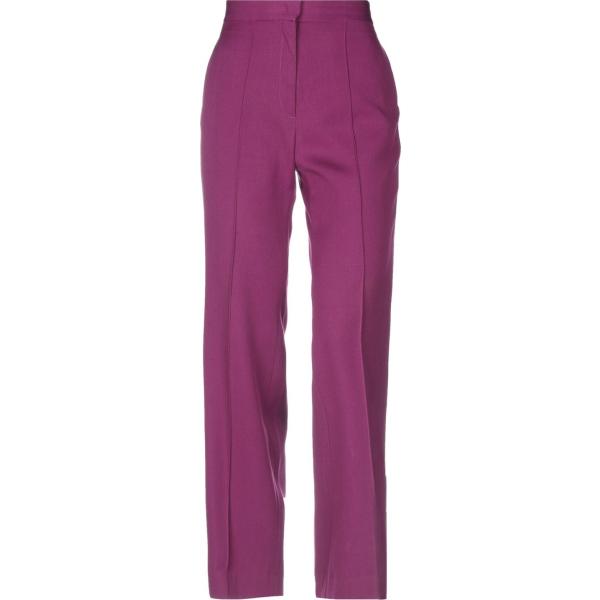 pantaloni Erika Cavallini viola tinta unita