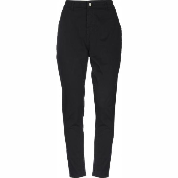 pantaloni Manila Grace nero tinta unita