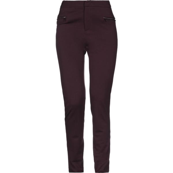 pantaloni Mariella Rosati marrone tinta unita