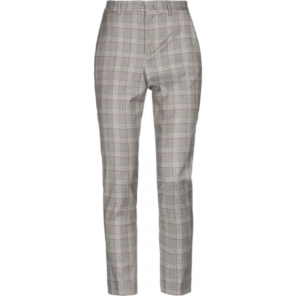 Pantalone a sigaretta fantasia con zip in flanella con gancetto Pt01 principe di galles