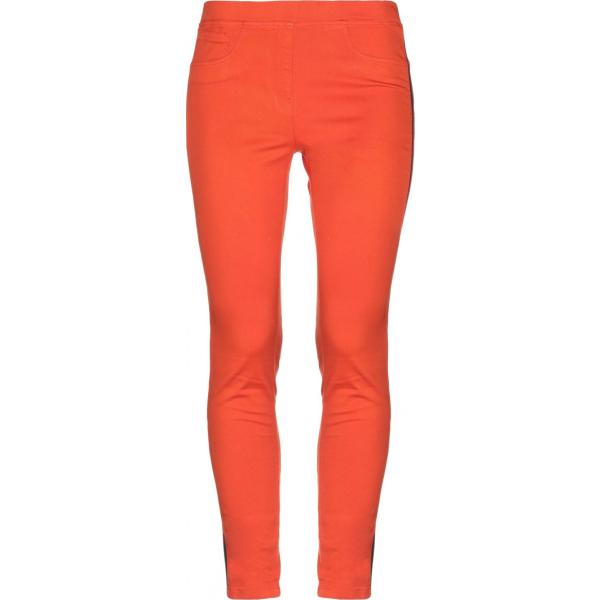 pantaloni Blue Les Copains rosso tinta unita