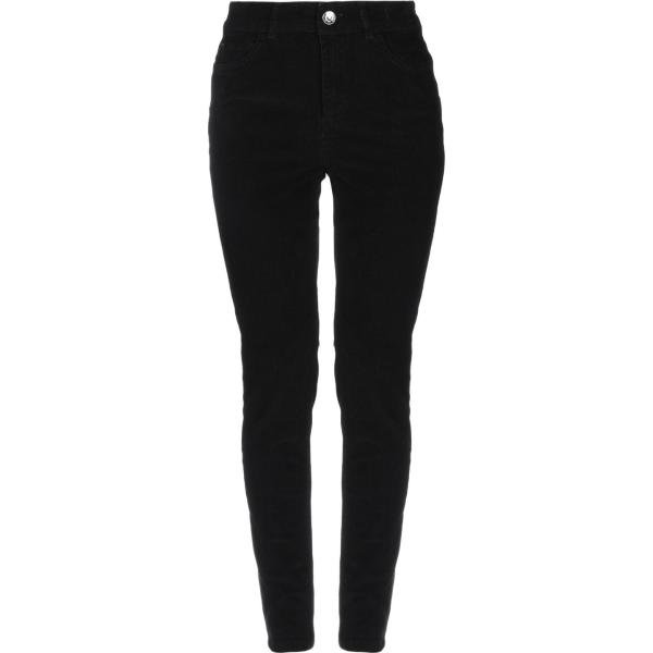 pantaloni My Twin Twinset nero tinta unita