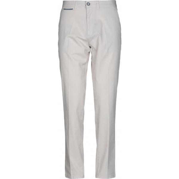 pantaloni YES ZEE by ESSENZA grigio tinta unita