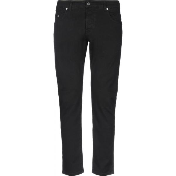 pantaloni Labelroute nero tinta unita
