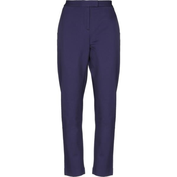 pantaloni Michael Michael Kors blu tinta unita