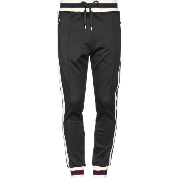Pantalone con bande laterali e coulisse jersey Brian Dales tinta unita