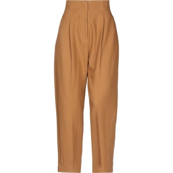 pantaloni Jucca marrone tinta unita