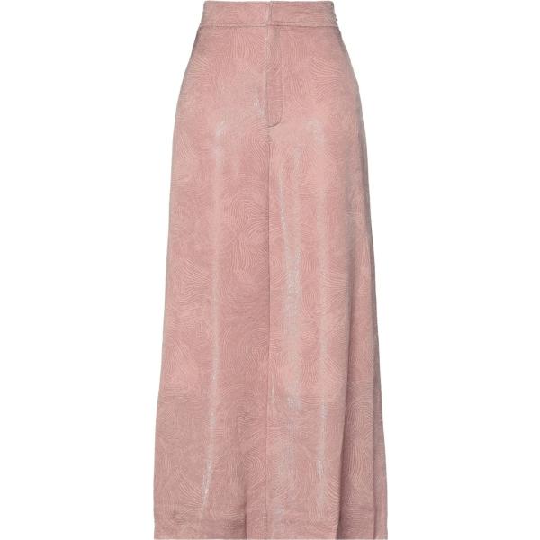 pantaloni Roland Mouret rosa tinta unita