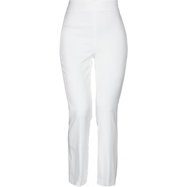 pantalone lungo Hanita bianco tinta unita