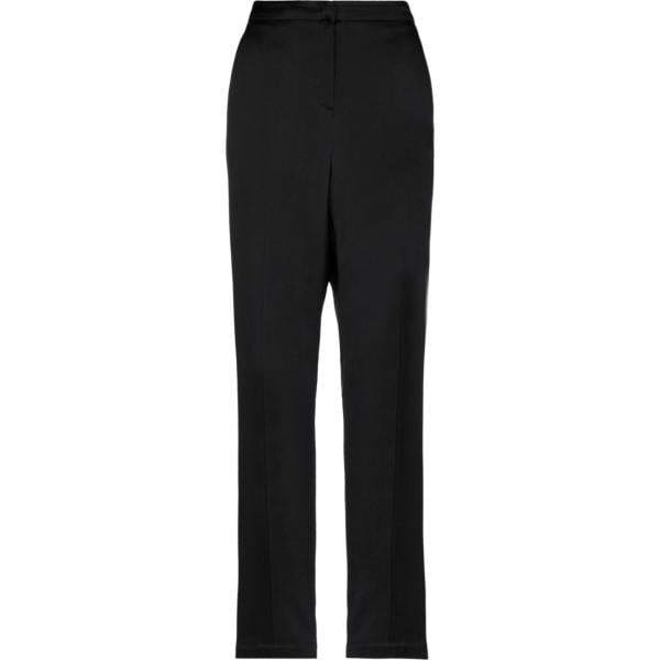 pantaloni Twinset nero tinta unita