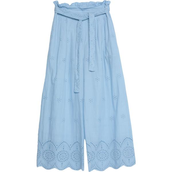 pantaloni Vanessa Scott blu tinta unita