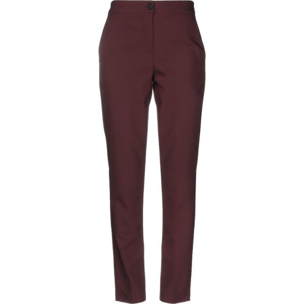 pantalone lungo Berna viola tinta unita