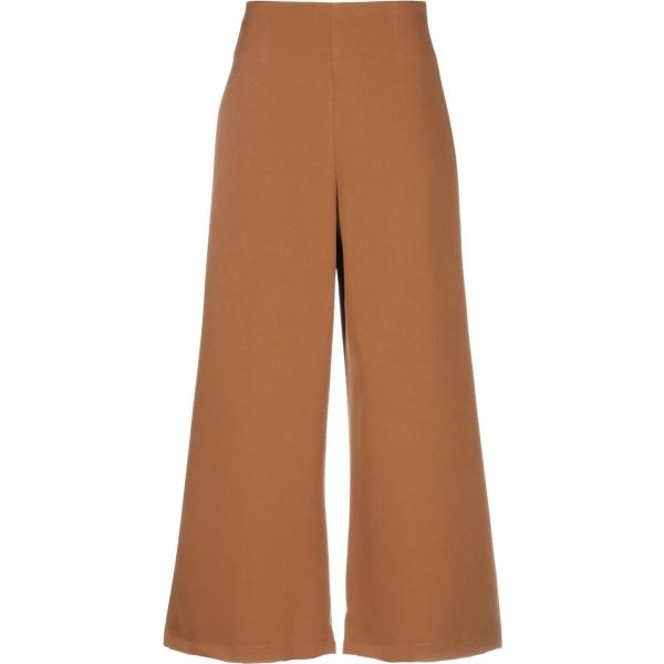 pantalone lungo Berna marrone tinta unita