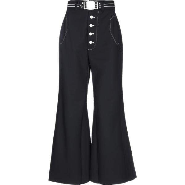 pantalone lungo High nero tinta unita