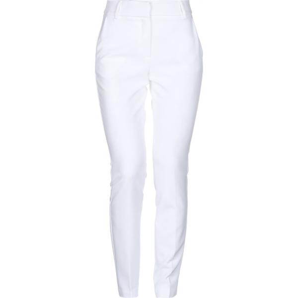 pantaloni Ki6? Who Are You? bianco tinta unita