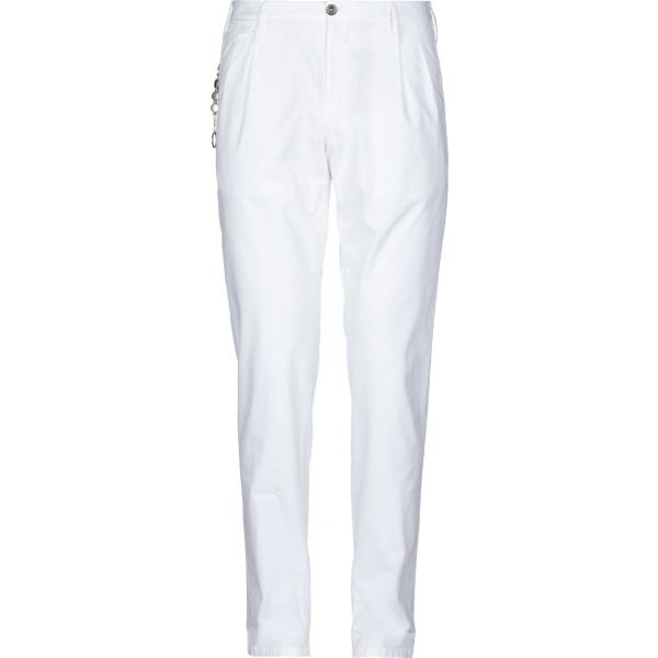 pantaloni Pt01 bianco tinta unita