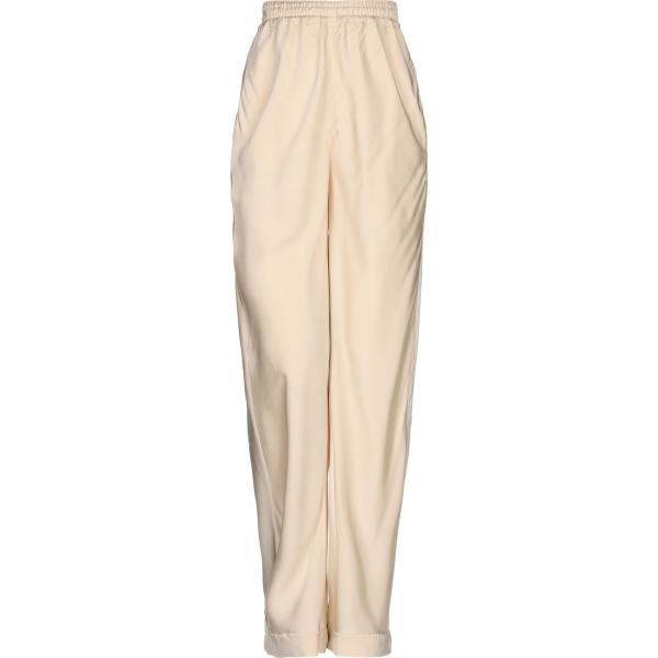 pantaloni Chloé marrone tinta unita