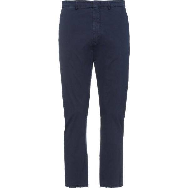 pantaloni Pence blu tinta unita