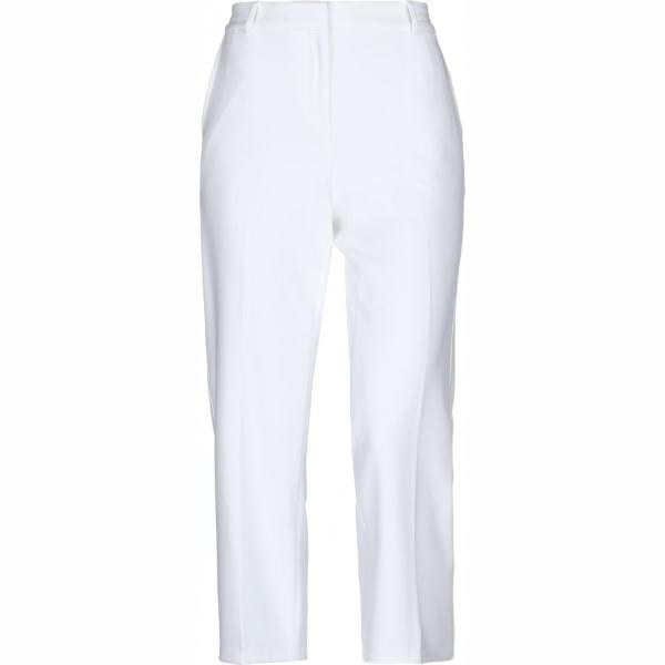 pantaloni Michael Michael Kors bianco tinta unita