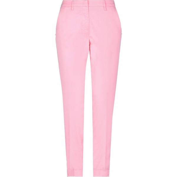pantaloni Masons rosa tinta unita