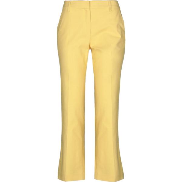 pantalone lungo True Royal giallo tinta unita