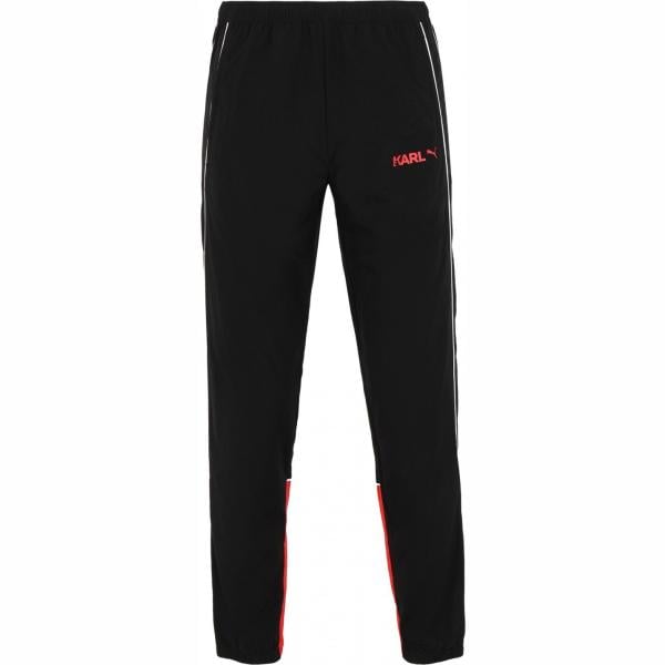 pantalone lungo PUMA x KARL LAGERFELD nero con stampe