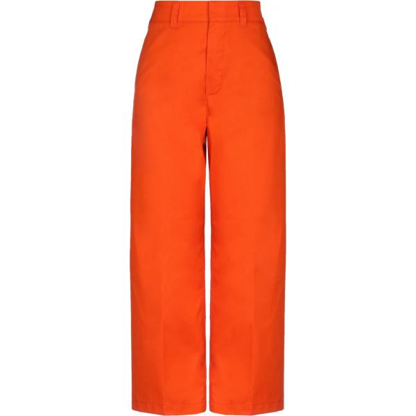 pantaloni Department 5 rosso tinta unita