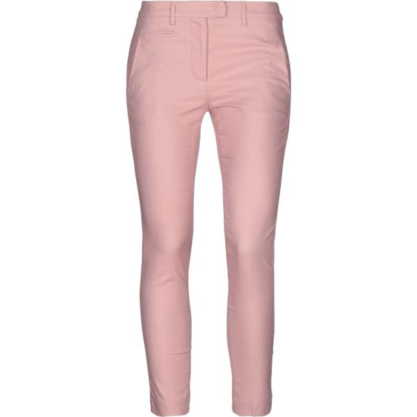 pantaloni Dondup rosa tinta unita