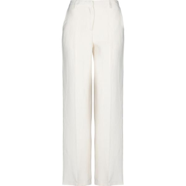 pantaloni Twinset bianco tinta unita