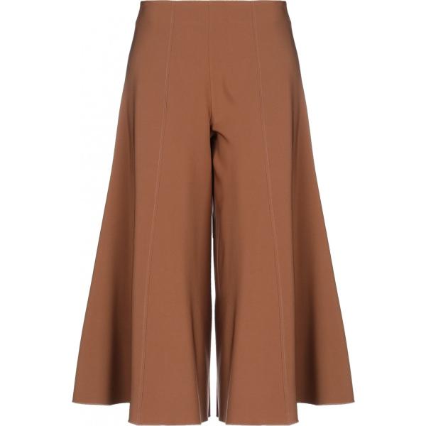 pantaloni L Autre Chose marrone tinta unita
