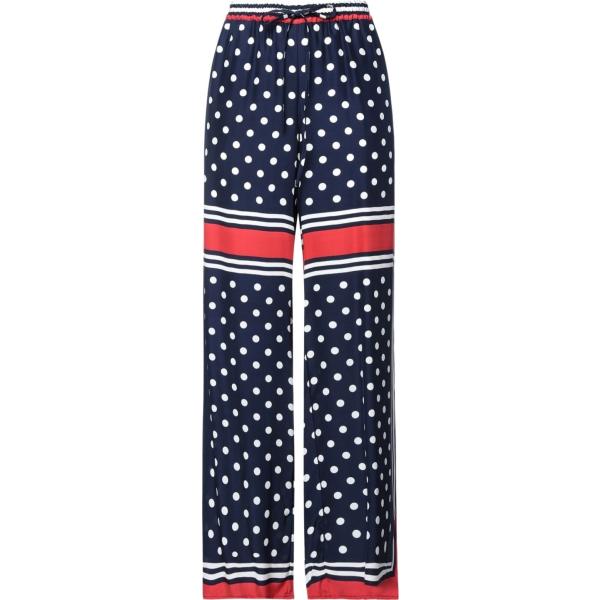 pantaloni P.a.r.o.s.h. blu a pois