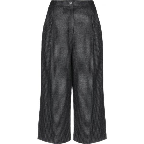 pantaloni capri McQ Alexander McQueen grigio pied de poule