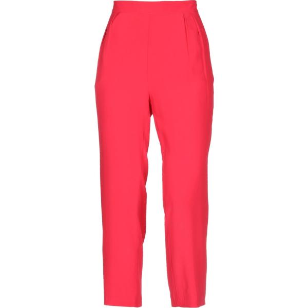 pantaloni Manila Grace rosso tinta unita