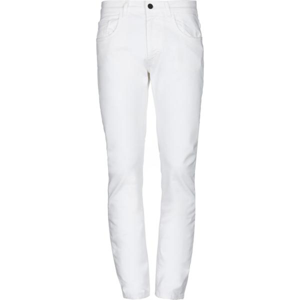 pantaloni Frankie Morello bianco tinta unita