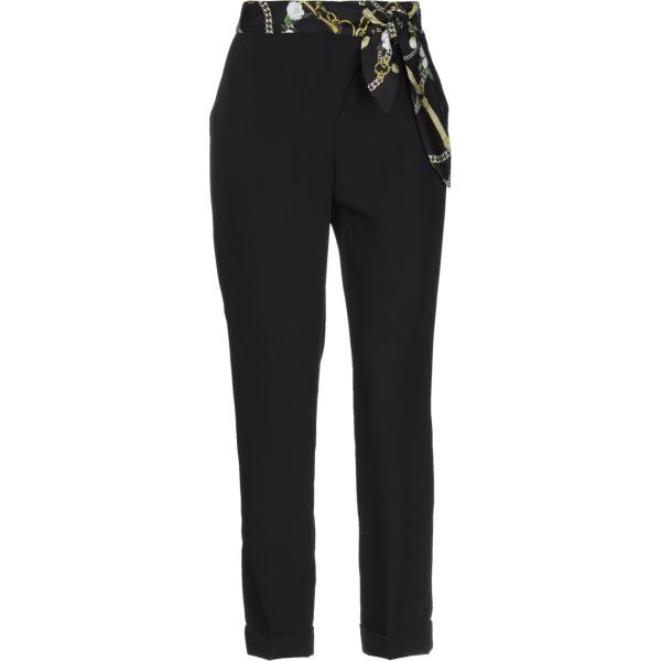 pantaloni Liu •Jo nero tinta unita