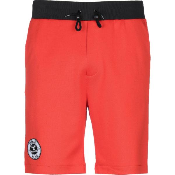 bermuda Hummel rosso tinta unita